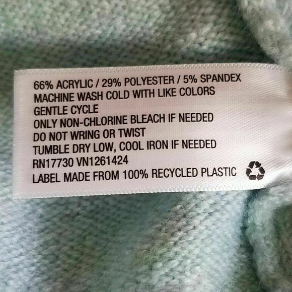 Wild Fable Women's Lt Blue Soft Puffy Sleeve Cropped Crewneck Sweater XS NWT - Picture 11 of 11